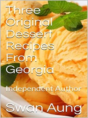 cover image of Three Original Dessert Recipes From Georgia
